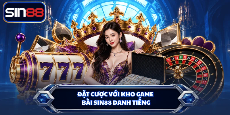 Đặt cược với kho game bài SIN88 danh tiếng