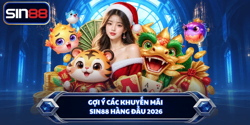 Gợi ý các khuyến mãi SIN88 hàng đầu 2026